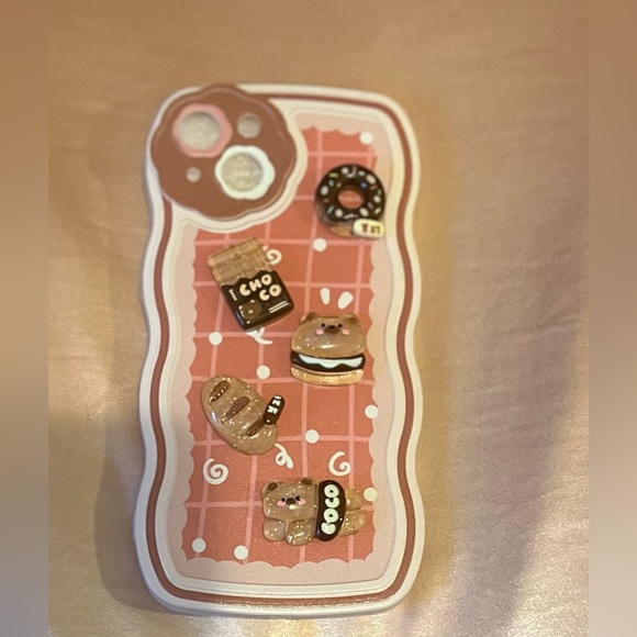 iPhone 13 cute food charm soft phone case NWOT - Picture 3 of 3